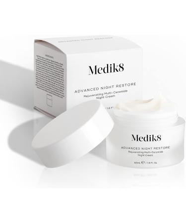 Medik8 Advanced Night Restore Anti-Ageing Cream with Ceramide Complex - Skin Firming & Nourishing Overnight Treatment - Buy Online on SooperMarket.com