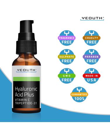 Yeouth Hyaluronic Acid Plus 1 fl oz - Hydrating Serum for Plump Skin - Buy Online on SooperMarket.com