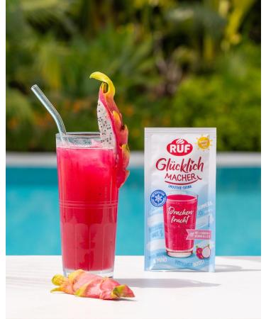 Buy Call Happiness Maker Dragon Fruit Smoothie Drink - Cooling L-Carnitine Beverage with Vitamin B6 & B12 - 1 x 45g Bag - International Shipping Available - Buy Online on SooperMarket.com