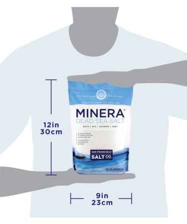Minera Dead Sea Salt 15 lb - 3 Pack Fine Grain Bags - Buy Online on SooperMarket.com