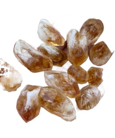 1pc Random Rough Natural Citrine Point Crystal Cluster Raw Specimen Stone Rock Ornaments Home Decoration Gift 1pc Random Citrine Point - Buy Online on SooperMarket.com