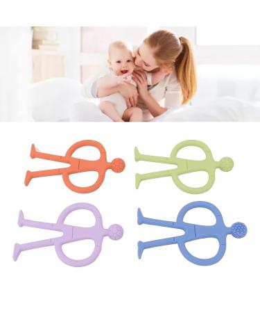 Soft & Safe Teething Rings for Babies - 4 Pack | Best International Shipping - Buy Online on SooperMarket.com