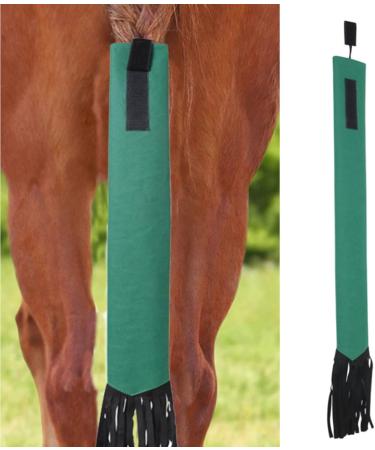 Tail Bag with Fringe Horse Tail Protector Guard Nonwoven Fabric Waterproof Breathable Horse Tail Bag (Green) - Buy Online on SooperMarket.com