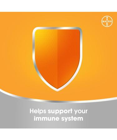 Redoxon ImmunoPRO Vitamins C A B6 B12 D E Folate Iron Copper Zinc Selenium Effervescent Tablets for Immunity Support Immune Support For Adults 15 Orange Flavoured Tablets - Buy Online on SooperMarket.com