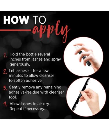 Ardell False Eyelash Complete Deep Cleaning Kit - 4 Pack - Buy Online on SooperMarket.com