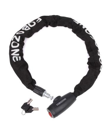 .FOBOZONE Motorcycle Lock, Scooter Lock, Bike Chain Lock,Made of Solid Manganese Steel, It is Very Safe