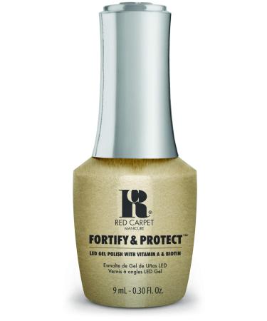 Red Carpet Manicure Fortify & Protect I'm The Shining Star LED Nail Gel Color 0.3 Fl. Oz.