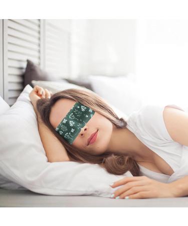 Healifty 5Pcs Chinese Medicine Wormwood Steam Eye Masks - Relieve Eye Fatigue and Puffy Eyes with Moist Heating Pads (Green) - Buy Online on SooperMarket.com