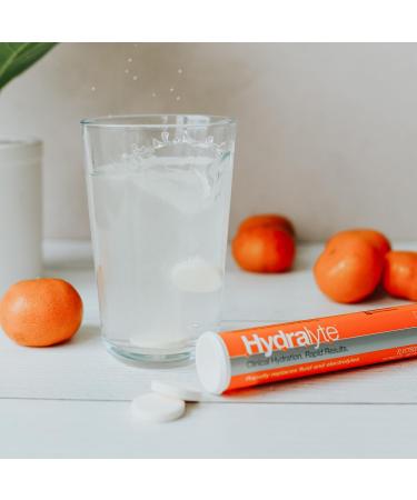 Hydralyte Effervescent Electrolytes Tablets - Orange 20 count Orange 20 count (Pack of 1) - Buy Online on SooperMarket.com