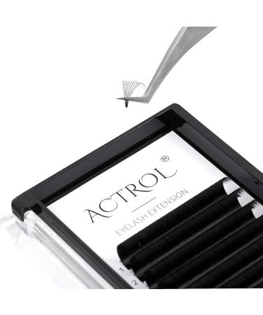 Volume Eyelash Extensions D Curl 0.07mm 15mm - Easy Fan Self Fanning Lashes for Quick Application - Buy Online on SooperMarket.com