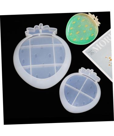 Hohopeti 1pc Strawberry Silicone Mold Folding Chairs Home Diy Mold White Epoxy Resin Household White 18.3X22CM - Buy Online on SooperMarket.com