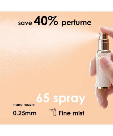 D-LOTUS Travel Perfume Bottle Refillable Genuine Leather Perfume Atomizer Leakproof Mini Pocket Size Travel Cologne Sprayer for Cruise Car Trip Purse Gift 5ml (Blue - L) - Buy Online on SooperMarket.com