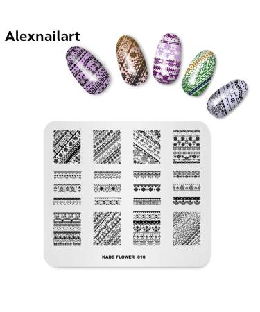 4pcs Nail Art Stamping Plates - Animal & Plant Dream Catcher Templates for DIY Decoration - Buy Online on SooperMarket.com
