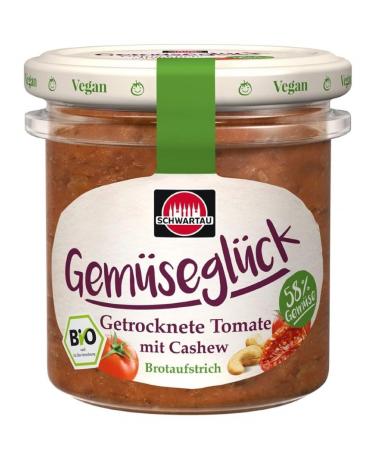 Schwartau Gem segl ck Dried Tomato with Cashew vegan organic vegetable spread 135 g 135 g (1 pack) Dried Tomato Cashew