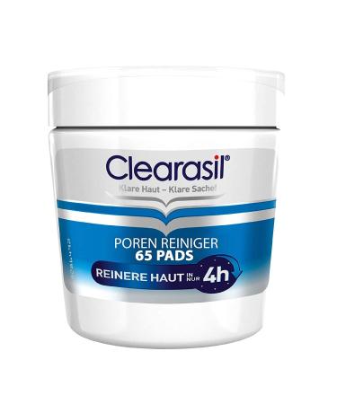 Clearasil pores cleaner pads - anti -pimples and blackheads pads to clean the pores on the face - 2 x 65 pieces of pores cleaner pads 2 pieces