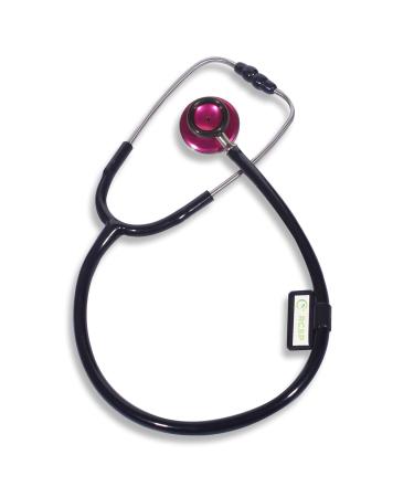Buy Acoustic Stethoscope for Doctors & Medical Students - Lightweight Flexible Tube Soft Ear Knobs (Black) - International Shipping - Buy Online on SooperMarket.com