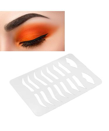 Brow Lip Stencil - Reusable PVC Eyebrow Decoration Tool - Buy Online on SooperMarket.com