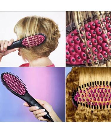 Electric Heating Comb Hair Straightening Brush Adjustable Temperature Hair Straightener Women's Hair Hot Comb (Color : 1pcs no Box Size : UK) UK 1pcs No Box - Buy Online on SooperMarket.com