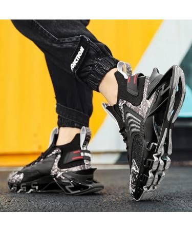 Sneakers Shoes for Men Running - Black - 8 - Buy Online on SooperMarket.com