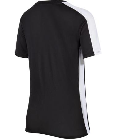 Nike Unisex Kids' Y NK Df Acd23 Short-Sleeve Soccer Top - Black/White/White | Best International Shipping - Buy Online on SooperMarket.com