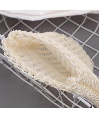 Cabilock 2Pcs Exfoliating Bath Gloves - Sisal Body Scrubber Mitts for Dead Skin Cell Removal - Ideal for Spa and Self-Care - Buy Online on SooperMarket.com