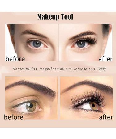 Dual Magnetic Eyelashes Kit - Natural Look, Reusable Fake Lashes - No Glue Needed - 3D False Eyelashes - Magnetic Lashes Extension Kit - Buy Online on SooperMarket.com