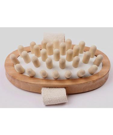 Yardwe Wooden Cellulite Massage Body Massager for Hair Stimulation and Skin Exfoliation - Buy Online on SooperMarket.com