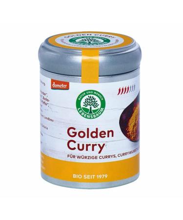 Life tree golden curry organic spice preparation for spicy curries spice mixture with turmeric paprika & coriander for rice vegetables & meat 55 g 55 g (1 Pack)