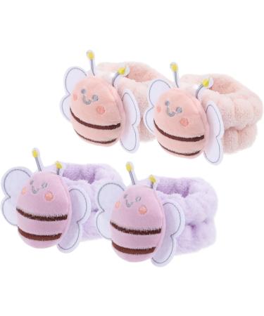Healeved 6 Pairs Wrist Band Hair Ties Head Band Hair Bands Korean Hair Accessories Towel Scrunchies for Washing Face Flannel Wristband Cloth Wristbands Cuffs for Washing Face Towel Band Spa - Buy Online on SooperMarket.com