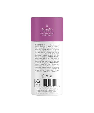 ATTITUDE Deodorant - Vegan & Cruelty-Free, Plastic-Free, Plant-Based, White Tea Leaves - 3oz - Buy Online on SooperMarket.com