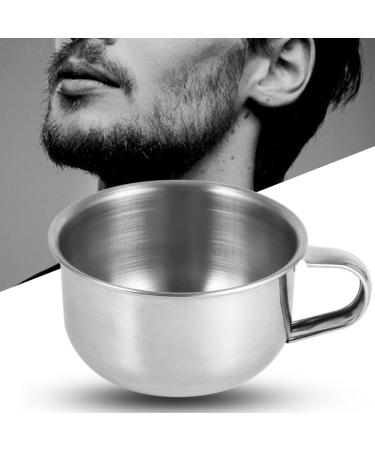Shaving brush bowl stainless steel metal soap bowl bowl razor cleaning foam shaving brush shaving soap bowls cup for shaving soap shaving shaving for men