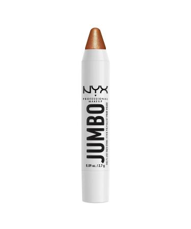 NYX Professional Makeup Multi-Use Highlighter Stick Weightless Buildable Formula with Jojoba Oil Twist-Up No Need To Sharpen Vegan and Cruelty-Free 2.7 g Shade: Apple Pie 05 Apple Pie 2.7 g