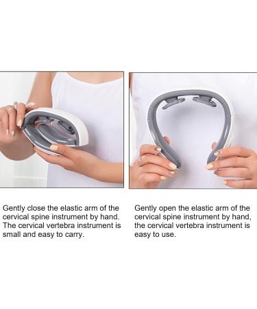 Buy Electric Neck Massage Device - USB 4D Cervical Massager with 6 Modes & 9 Strength Levels for Ultimate Relief - Buy Online on SooperMarket.com