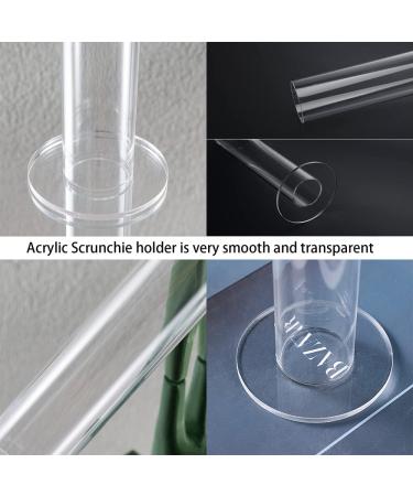 Pangkeep Acrylic Scrunchie Holder - 2Pcs Hair Tie Organizer & Display Stand for Teen Girls - Buy Online on SooperMarket.com