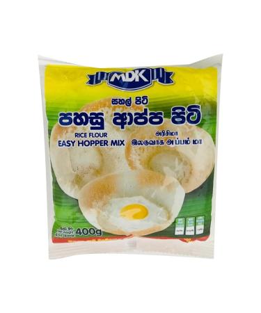 MDK Easy Hopper Flour | 400G | Hopper Mix | Flour | Rice Flour | 100% Row Rice | Idiyappam Flour | SriLankan Origin