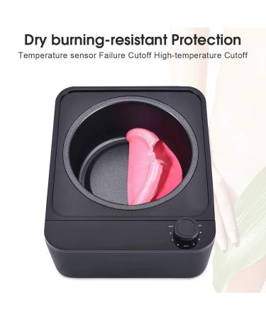 BeauTome Waxing Kit for Women Men - Black Hard Wax Warmer Kit with 4 Bags Beans & 20 Applicator Sticks - Hair Removal for Full Body, Face, Eyebrow, Armpit, Legs, Bikini Brazilian - Buy Online on SooperMarket.com