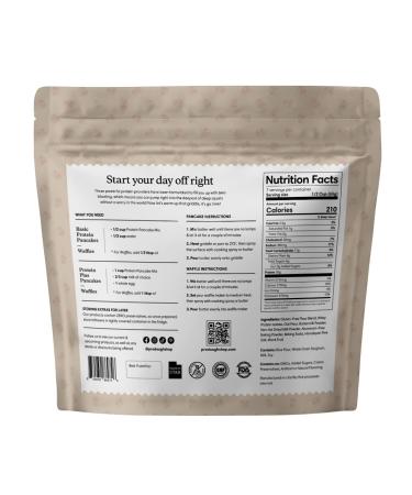 ProDough Shop Buttermilk Pancake and Waffle Mix - Gluten Free  Low Carb  High Protein Pancake Mix - Healthy Pancakes and Waffles for Breakfast or Snack - Buy Online on SooperMarket.com