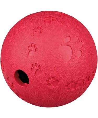 Trixie 34942 Snack Ball - Natural Rubber Dog Toy 9 cm Assorted Colors | Buy Now for International Shipping! - Buy Online on SooperMarket.com