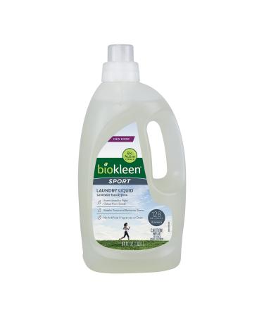 Biokleen Sport Laundry Liquid Lavender Eucalyptus 64 fl oz (1.89 L)
