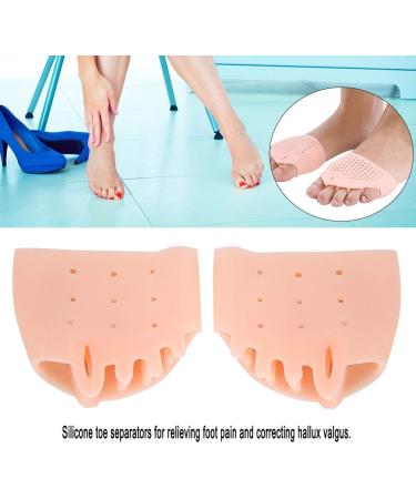 Hiraith Silicone Bunion Straightener | Hallux Valgus Corrector & Toe Protector for Pain Relief - Skin Color - Buy Online on SooperMarket.com