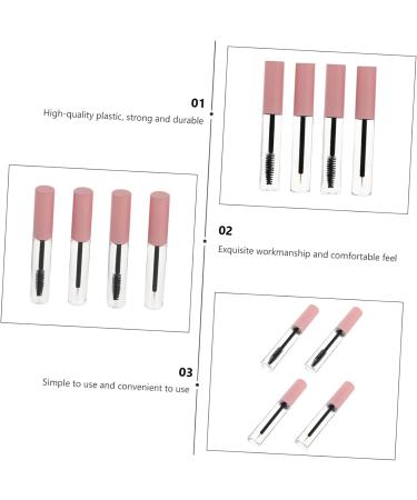 NOLITOY 8 Pcs Eyeliner Stick Eyelash Cream Tube Empty Lip Gloss Bottles Clear Eyelash Mascara The Pet - Buy Online on SooperMarket.com