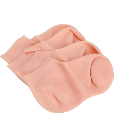 Buy Angrek Anti-Cracking Socks - 2 Pairs Moisturizing Foot Care Socks for Soft Heels (Size S 33-35) - Elastic Foot Protection - Buy Online on SooperMarket.com