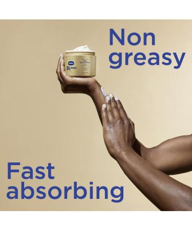 Vaseline Radiant X Deep Nourishment Body Cream | 100% Pure Shea Butter Coconut Oil Vitamin C & Peptides - 10 oz Skin Moisturizer for All Skin Types - Buy Online on SooperMarket.com