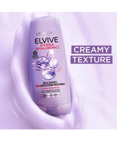L'Or al Paris Elvive Balsamo Hydra Hyaluronic 72H Deep Hydration with Hyaluronic Acid 250ml Hydra Hyaluronic Balm - Buy Online on SooperMarket.com