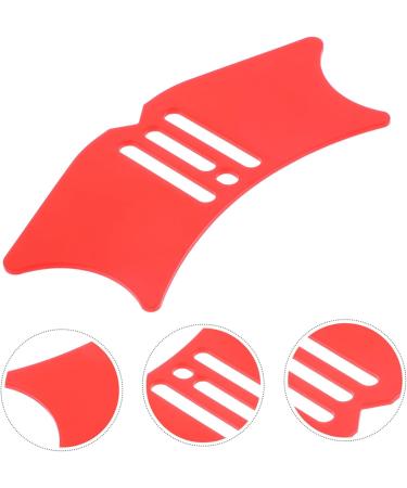 Baluue Eyeliner Eyelash Shield Eyelash Applicator Tool Women Eyeliner Stencils Red 10.3x3.8cm Red - Buy Online on SooperMarket.com