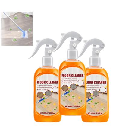 Tile Spray Cleaner Household Floor Cleaner Powerful Stain Removal Floor Cleaner Natural Wood Floor Stain Cleaner Multi-Purpose Floor Cleaner for Wood and Tile Floors