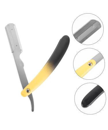 Buy NOLITOY Electroplated Vintage Manual Clip-on Barber Razor - Professional Eyebrow & Mustache Shaver | International Shipping Available - Buy Online on SooperMarket.com