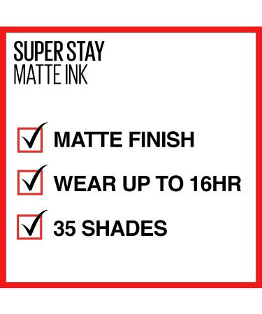 Maybelline SuperStay Matte Ink Liquid Lipstick - Individualist Spiced Edition (0.17 fl oz) - Buy Online on SooperMarket.com