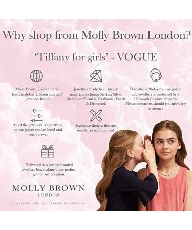 Molly Brown London Sterling Silver Baby Bangle | Christening Keepsake and New Baby Gift - Buy Online on SooperMarket.com