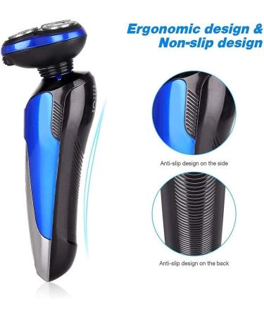 GeRRiT Electric Shaver - Rechargeable Wet & Dry Waterproof Shaver IPX6 Cordless for Smooth Shaving - Buy Online on SooperMarket.com
